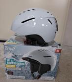 Witte Crivit Skihelm - Maat M, Sport en Fitness, Skiën en Langlaufen, Overige merken, Overige typen, Nieuw, Ophalen of Verzenden