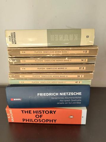 Filosofie boeken Duits en Engels beschikbaar voor biedingen