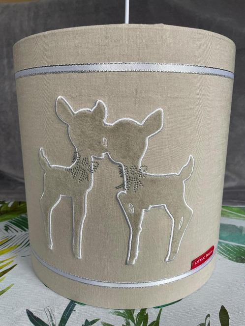 Little Tulip hanglamp beige hertjes strass, Kinderen en Baby's, Kinderkamer | Inrichting en Decoratie, Zo goed als nieuw, Lamp