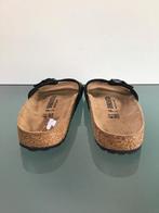 GRATIS VERZENDEN | BIRKENSTOCK Nieuwe zwarte slippers 41, Slippers, Verzenden, Zwart, Nieuw