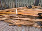 Pakketvloer houten planken voor hergebruik., Doe-het-zelf en Verbouw, Hout en Planken, Ophalen, Gebruikt, Minder dan 25 mm, Plank