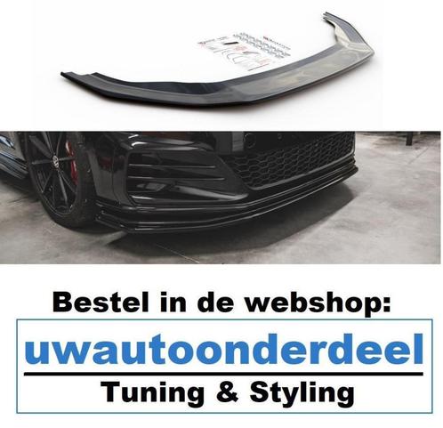 Maxton Spoiler Voorspoiler Geschikt Voor Golf 7.5 TCR GTI Td, Auto diversen, Tuning en Styling, Verzenden