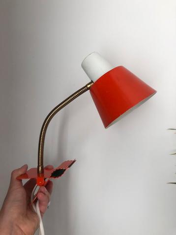 Hala Zeist klem lampje oranje | wit beschikbaar voor biedingen