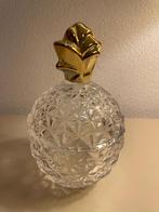 Ananas glazen pot met goud, H&M, Schaal, Rond, Ophalen of Verzenden, Glas