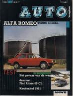 Autokampioen 15 1981 : Fiat Ritmo 65 CL - Alfa Romeo Alfetta, Gelezen, Algemeen, Ophalen of Verzenden, Autokampioen