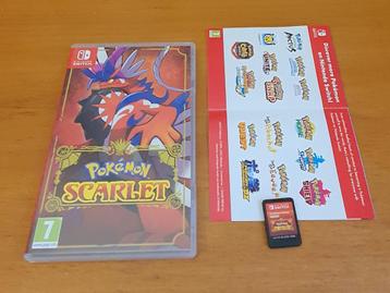 OPRUIMEN | SWITCH | Pokemon SCARLET beschikbaar voor biedingen