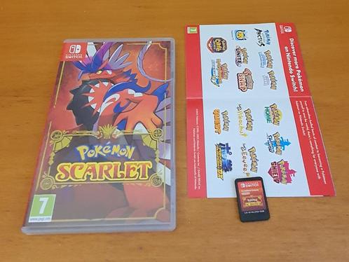 OPRUIMEN | SWITCH | Pokemon SCARLET, Spelcomputers en Games, Games | Nintendo Switch, Gebruikt, 1 speler, Vanaf 7 jaar, Ophalen of Verzenden