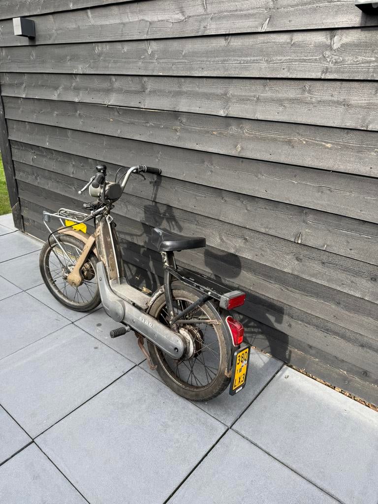 Retro vespa ciao met geel kenteken!, Ophalen of Verzenden, Gebruikt, Overige typen