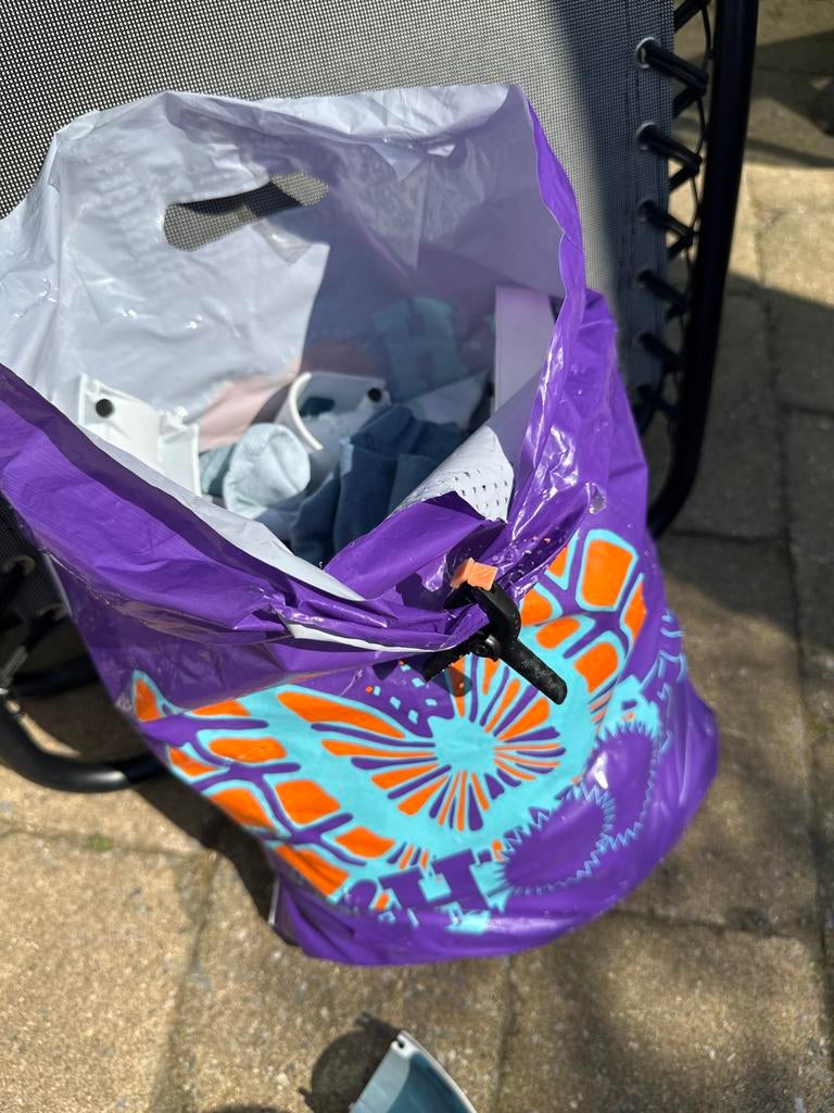 Katten ballenbaan, Ophalen, Gebruikt