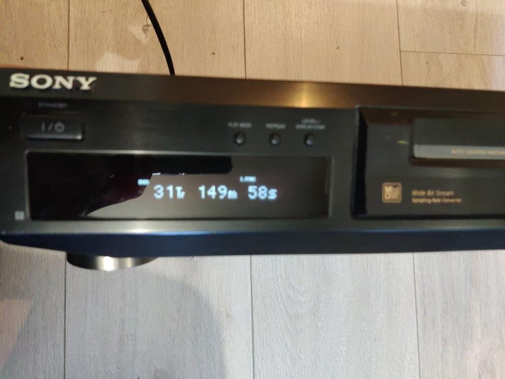 Sony Minidisc speler - MDS JE330, Ophalen of Verzenden, Gebruikt, Overige merken