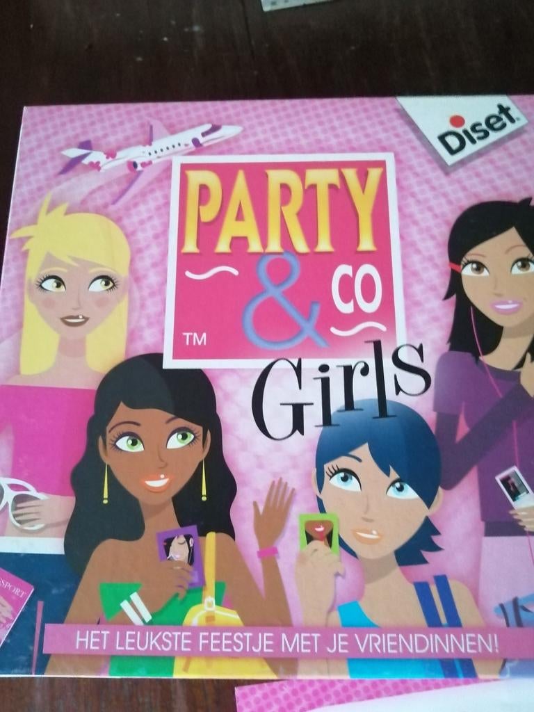 Party & Co Girls gezelschapsspel en party & co junior, Hobby en Vrije tijd, Gezelschapsspellen | Overige, Ophalen