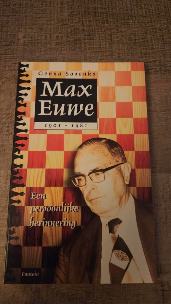 Max Euwe: Een persoonlijke herinnering - Genna Sosonko, Ophalen of Verzenden, Gelezen, Genna Sosonko, Sport