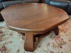 Robuuste houten salontafel, bijna gratis, Ophalen, Gebruikt, 50 tot 100 cm, Klassiek