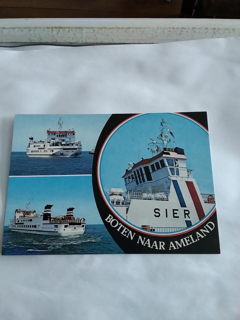 AMELAND.  BOTEN. NAAR AMELAND, Ophalen of Verzenden, Friesland