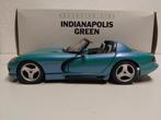 Dodge Viper GTS Indianapolis green/blue Bburago 1:18 KRD, Ophalen of Verzenden, Zo goed als nieuw, Auto, Overige merken