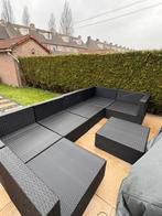 Moduleerbare tuinset, 6 zitplaatsen, Ophalen of Verzenden, Zo goed als nieuw, Wicker