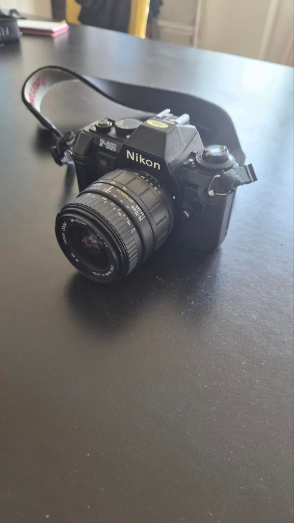 Nikon F-301 Spiegelreflexcamera met 2 lenzen en filter, Ophalen of Verzenden, Gebruikt, Spiegelreflex, Nikon