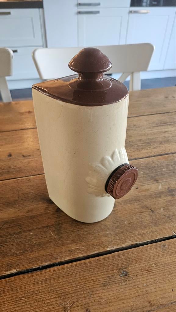 Antieke aardewerken bedkruik, Ophalen of Verzenden