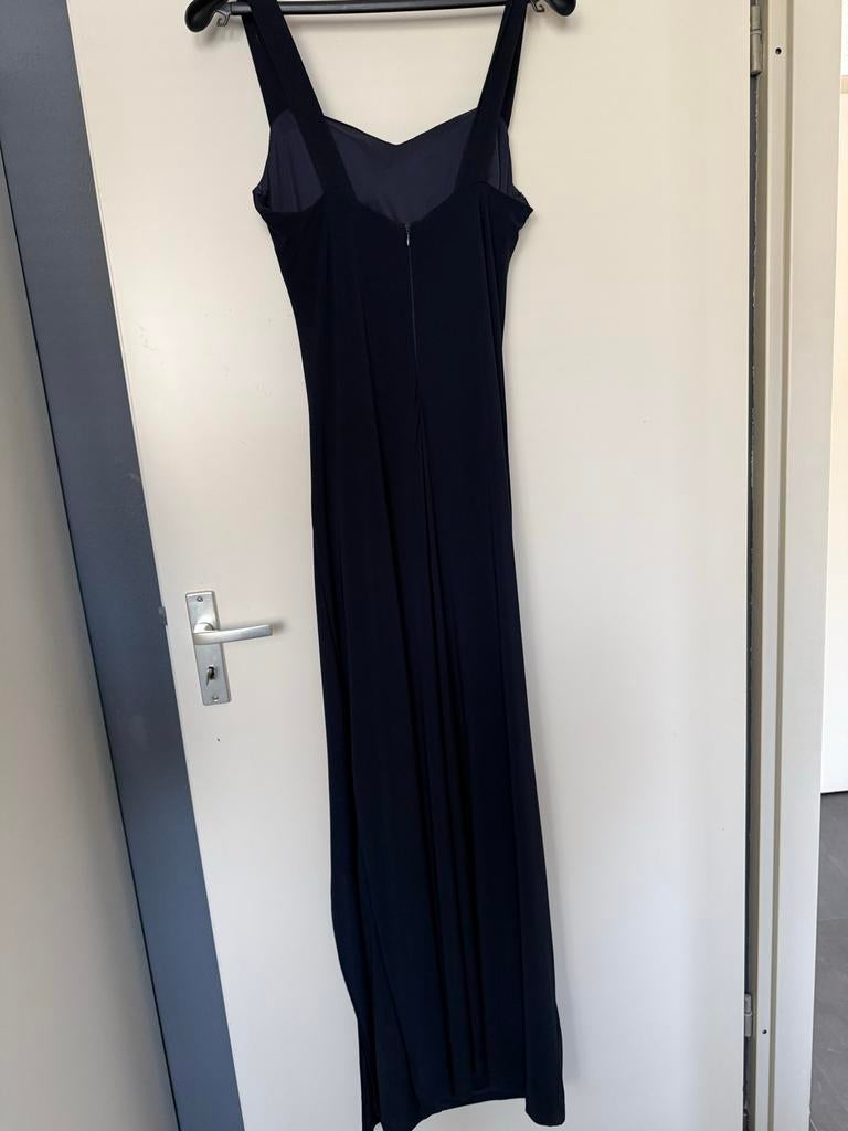 Elegante donkerblauwe galajurk van Yours Paris, Kleding | Dames, Maat 38/40 (M), Galajurk, Blauw, Ophalen of Verzenden