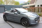 MOOIE, SPORTIEVE PEUGEOT 207 CC CABRIO TURBO!! VOL OPTIES!, Auto's, Voorwielaandrijving, Zwart, 4 cilinders, Cabriolet