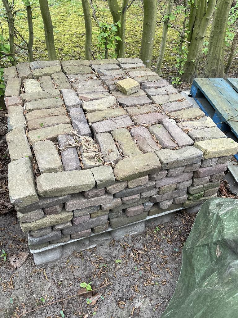 Oude Waaltjes, Ophalen, Gebruikt, 10 m² of meer, Klinkers