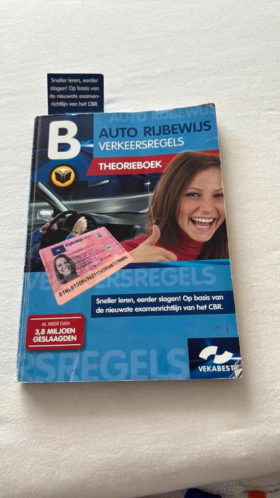 TheorieBoek Auto Rijbewijs, Boeken, Auto's | Boeken, Zo goed als nieuw, Algemeen, Ophalen of Verzenden