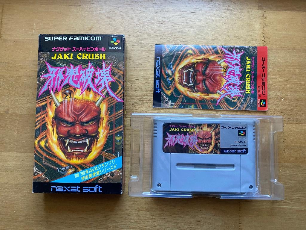 Jaki Crush super famicom, Spelcomputers en Games, Games | Nintendo Super NES, Zo goed als nieuw, 1 speler, Vanaf 3 jaar, Ophalen of Verzenden