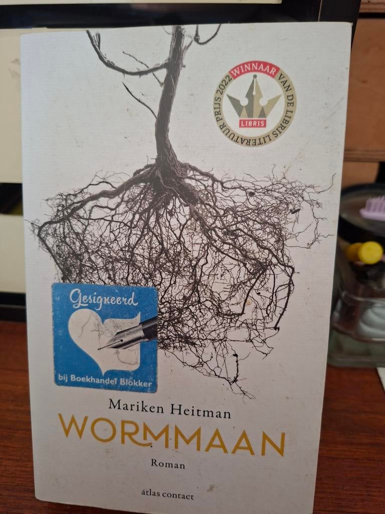 Mariken Heitman - Wormmaan, Boeken, Literatuur, Verzenden, Zo goed als nieuw, Mariken Heitman
