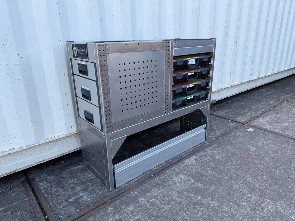 Nieuwstaat aluca bedrijfswagen inrichting, Auto diversen, Auto-accessoires, Ophalen, Zo goed als nieuw