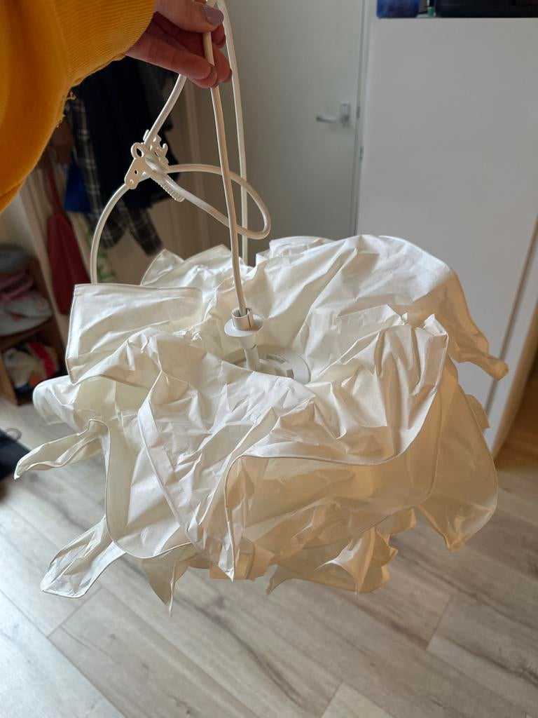 2x Krusning IKEA lamp, incl. kabel en lamp, Ophalen, Gebruikt, Overige materialen, Minder dan 50 cm