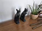 Stenen antieke Egyptische katten  Bastet  godin, Ophalen, Zo goed als nieuw, Dier