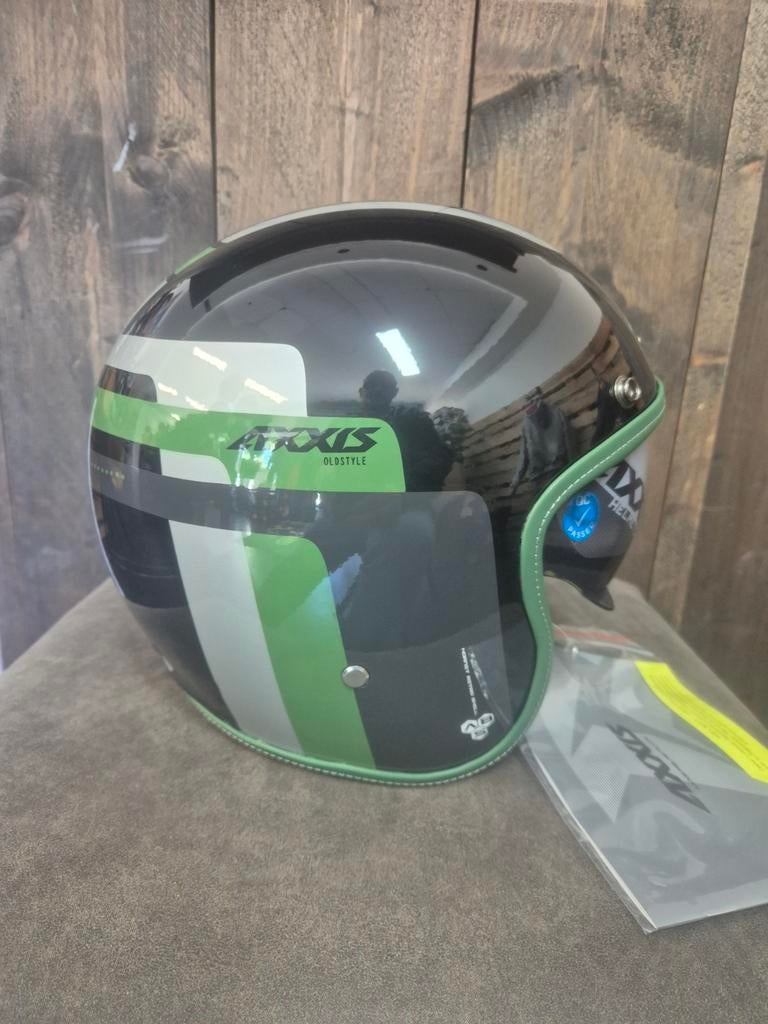 Axxis Jethelm M, Motoren, Kleding | Motorhelmen, Ophalen of Verzenden, Tweedehands, Jethelm, Overige merken