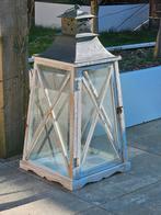 Grote lantaart, Ophalen of Verzenden, Glas, Aluminium