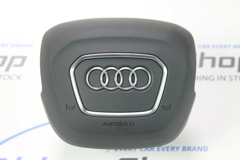 Airbag set - Dashboard 4 spaak zwart Audi Q5 (2018-heden), Gebruikt, Ophalen of Verzenden