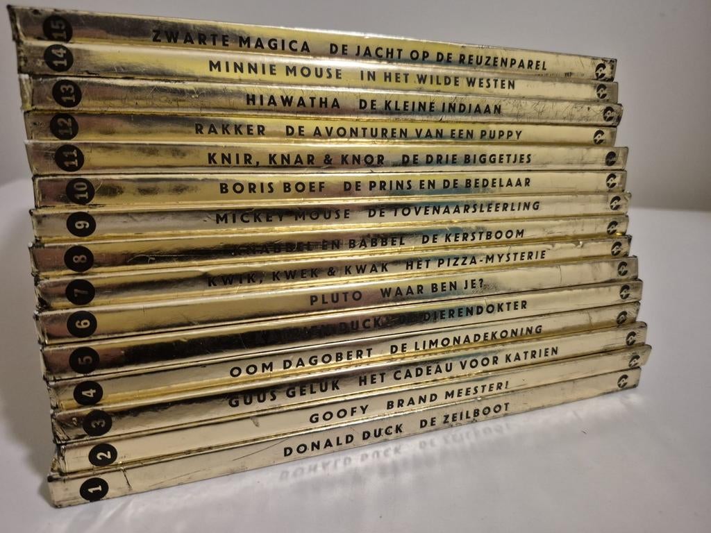 Complete serie Gouden Disney Boekjes, 5 of 6 jaar, Jongen of Meisje, Gouden boekje, Sprookjes