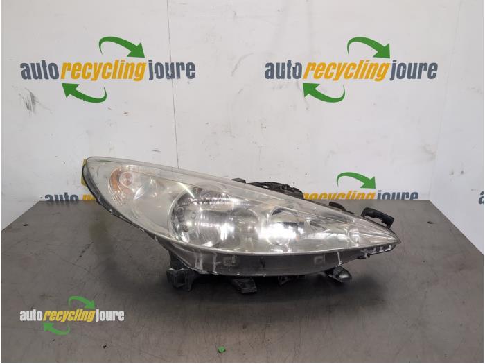 Koplamp rechts van een Peugeot 207, Auto-onderdelen, Verlichting, Gebruikt, -, -, -