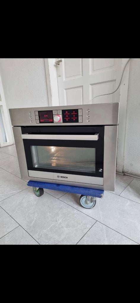 Luxe Bosch Inbouw Combimagnetron Zelfreiniging 45/60cm, Witgoed en Apparatuur, Magnetrons, Combimagnetron, Ophalen of Verzenden