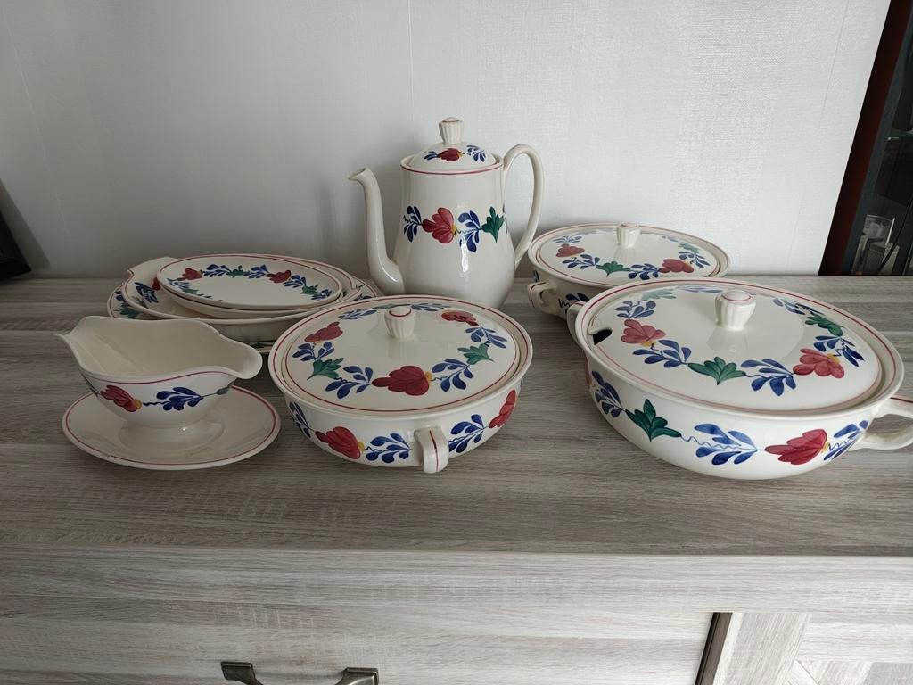 Boerenbont Royal Sphinx, Ophalen, Aardewerk, Boerenbont, Schaal of Schalen