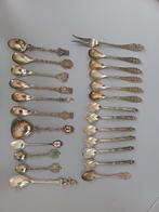 Verzameling lepeltjes verzilverd, zilver., Ophalen, Zilver