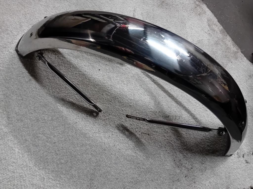 Zundapp voorspatbord rvs, Fietsen en Brommers, Brommeronderdelen | Zundapp, Ophalen of Verzenden, Gebruikt, Frame