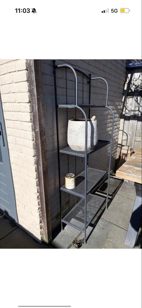 IKEA LÄCKÖ tuin kast, Ophalen, Gebruikt