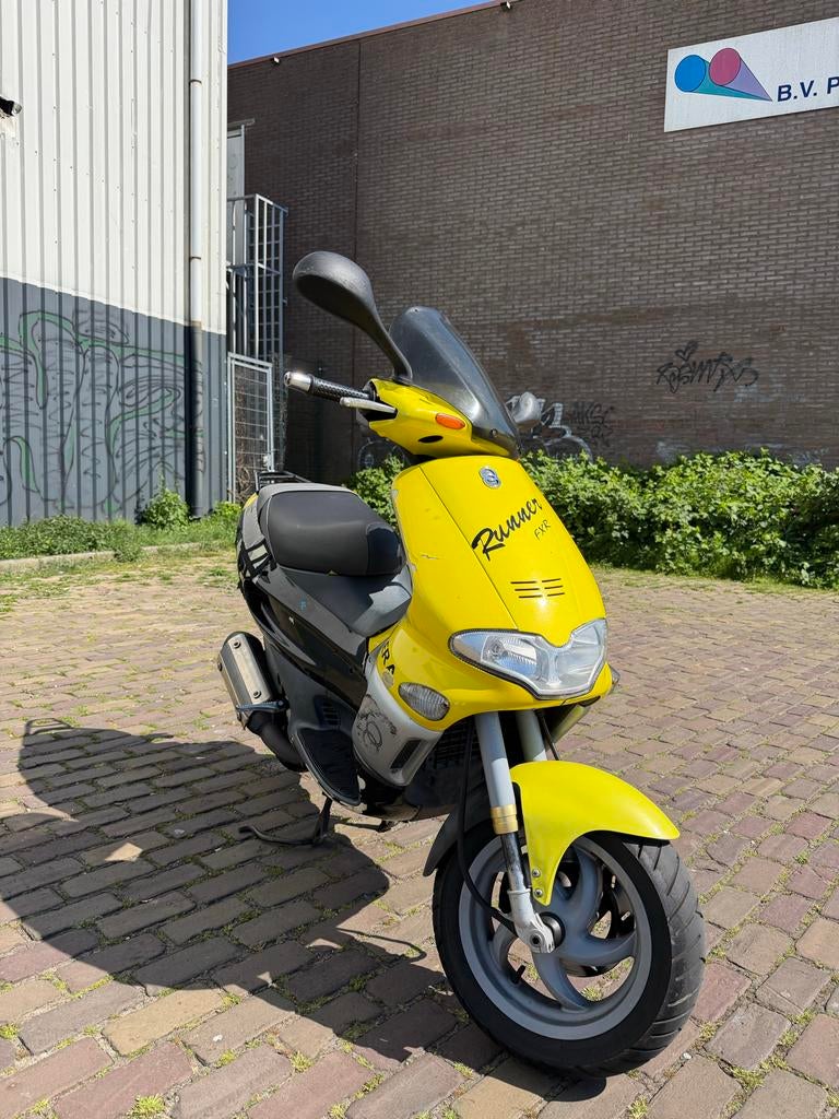 Gilera Runner 180cc M08- Geel/Zwart - Goed onderhouden, Motoren, Ophalen of Verzenden
