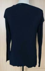 Sandwich top/trui zwart maat M, Kleding | Dames, Tops, Maat 38/40 (M), Zwart, Ophalen of Verzenden, Zo goed als nieuw