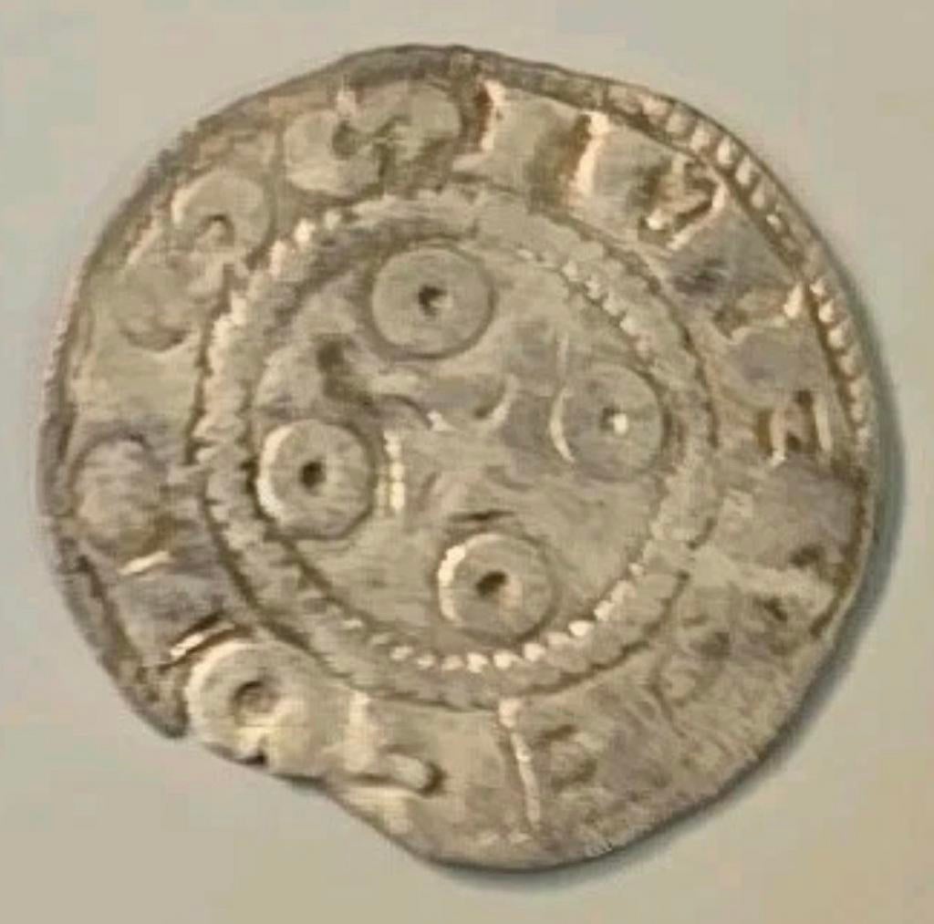 Bodemvondst middeleeuwse zilveren munt denier, Verzenden, Overige landen