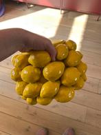 Des Pots Citroenen Vaas - Perfecte Staat - 20cm Hoog, Huis en Inrichting, Ophalen, Geel, Aardewerk of Porselein, Zo goed als nieuw