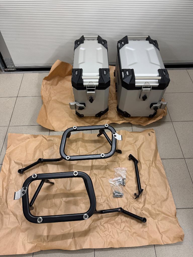 Koffer- set Pan America Harley Davidson, Ophalen of Verzenden, Gebruikt