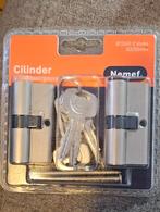 Nemef Cilinderslot 30/30mm - 2 stuks, Ophalen of Verzenden