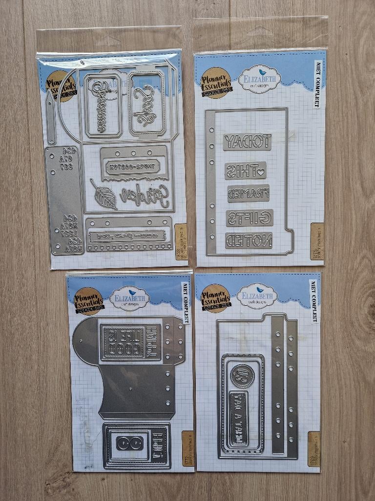 Tk 4 stansen Elizabeth Craft Designs Sidekick vr 25 euro!, Verzenden, Gebruikt, Frame of Mal, Overige merken