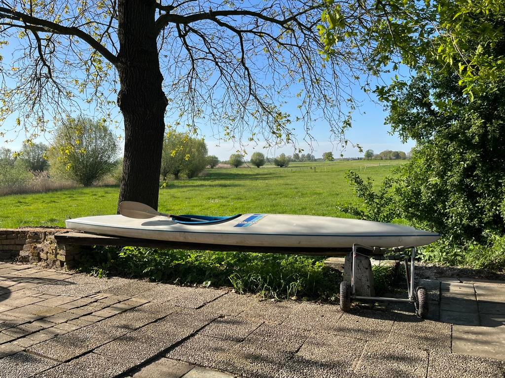 Stip Yaks kano, Ophalen, Gebruikt, Eén persoon, Met peddels