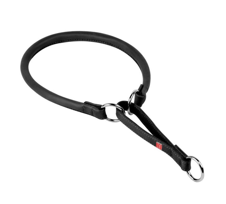 WAUDOG Soft Choke Halsband Leer L Nek 51-60 cm Zwart KOOPJE!, Dieren en Toebehoren, Hondenhalsbanden en Penningen, Nieuw, Handgemaakt